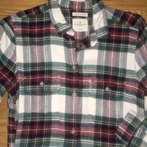 American Eagle Flannel Button Up, never worn!